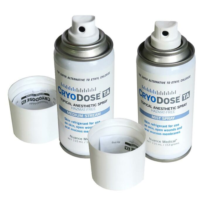 CryoDose Hazmat-Free Topical Anesthetic Spray