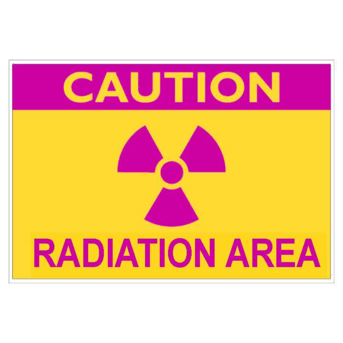 Buy Caution Radiation Area Sign for only $30 at Z&Z Medical