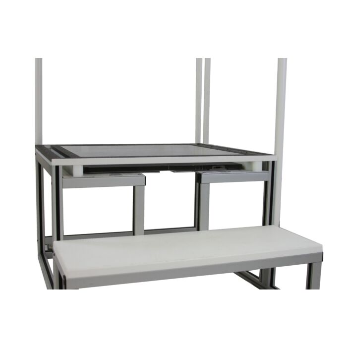 Clear Two Step Weight Bearing Footstool