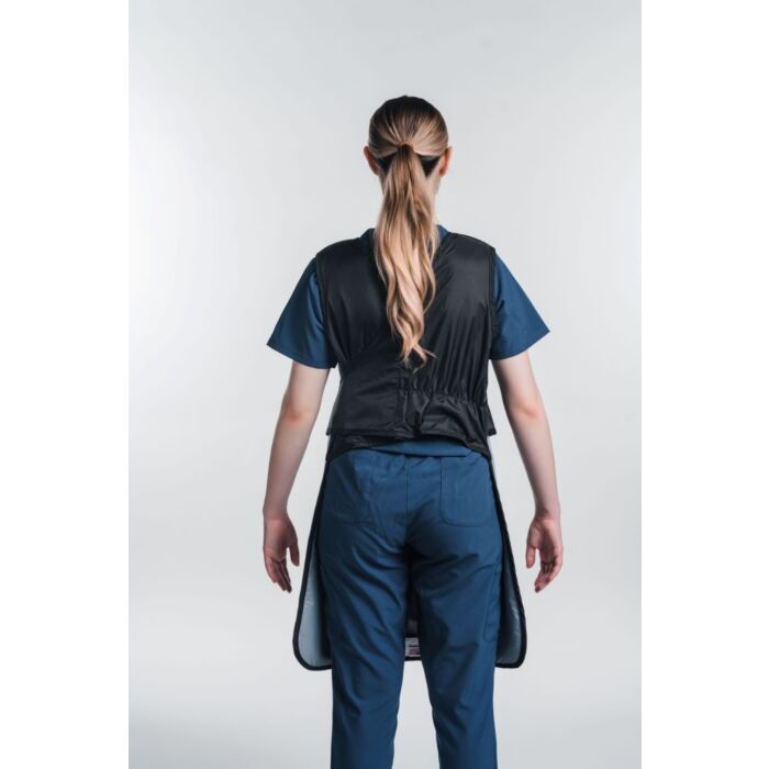 Frontal Apron with Stretch Hook & Loop Closure Frontal Apron with Stretch Hook & Loop Closure