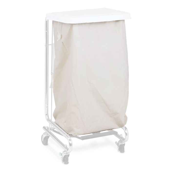 Square Tilt-Lid Hamper with foot pedal