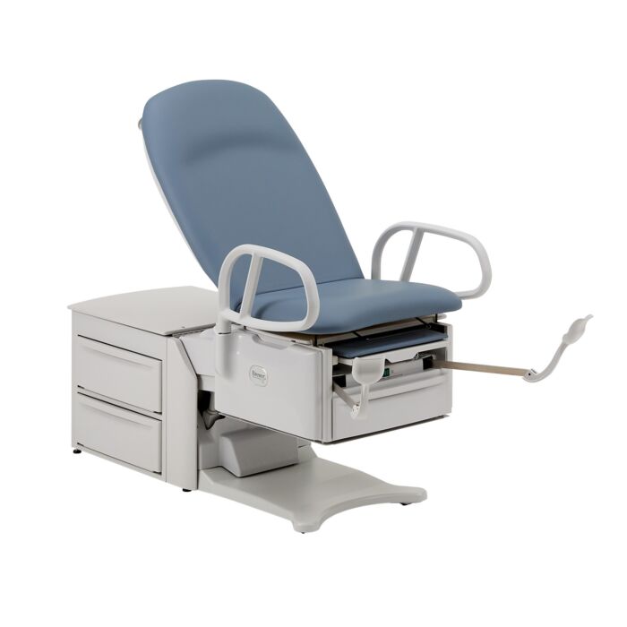 High-Low Exam Table 700 – Power Back w/outlet, pelvic tilt & drawer warmer