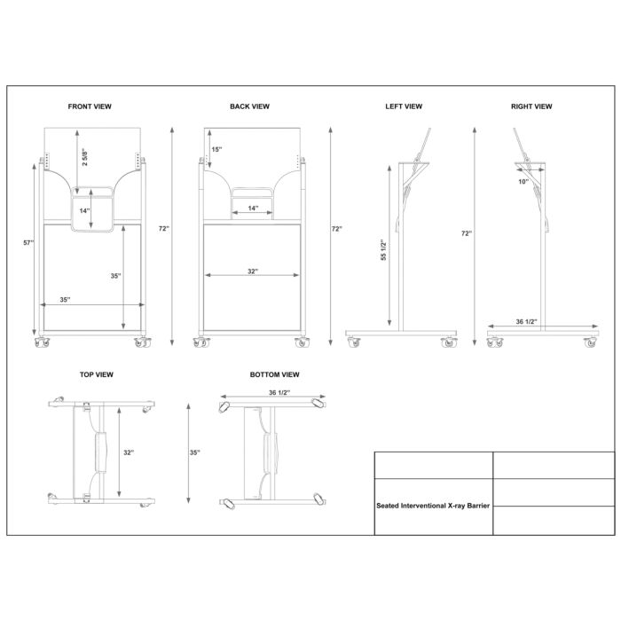 Interventional X-Ray Barrier