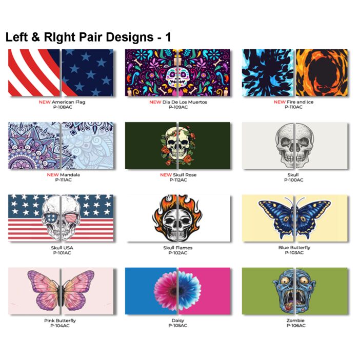 5/8" Position Indicator X-Ray Lead Marker Set - Initials Optional