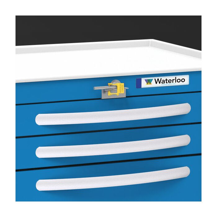 4-Drawer Short Emergency Cart - Aluminum