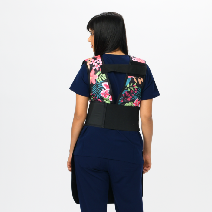 Infab Classic Black Belt Front Protection Lead Apron - MODEL LSF