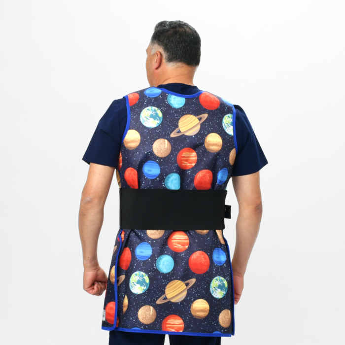 Infab Classic Black Belt Full Wrap Lead Apron - MODEL LSW