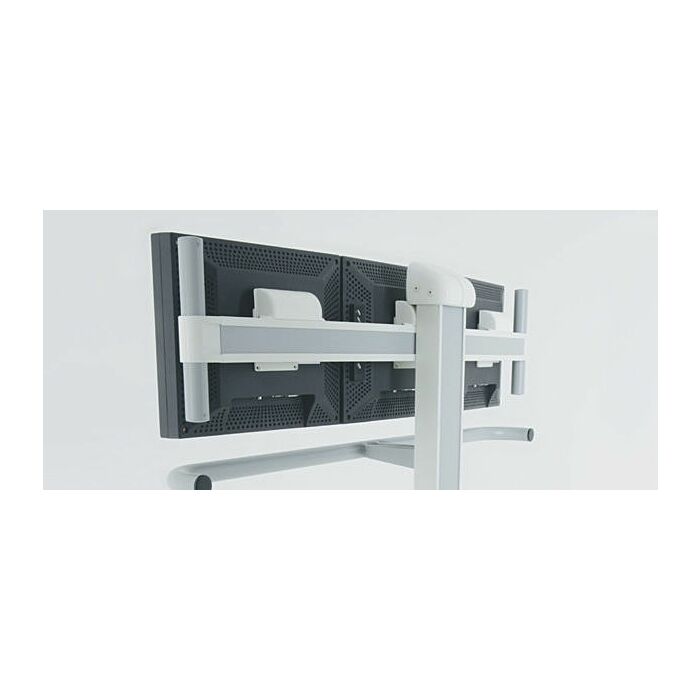Mobile Monitor Cart for 3 Monitors