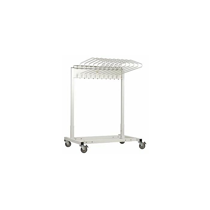 Mobile Lead Apron Rack with 10 Arms