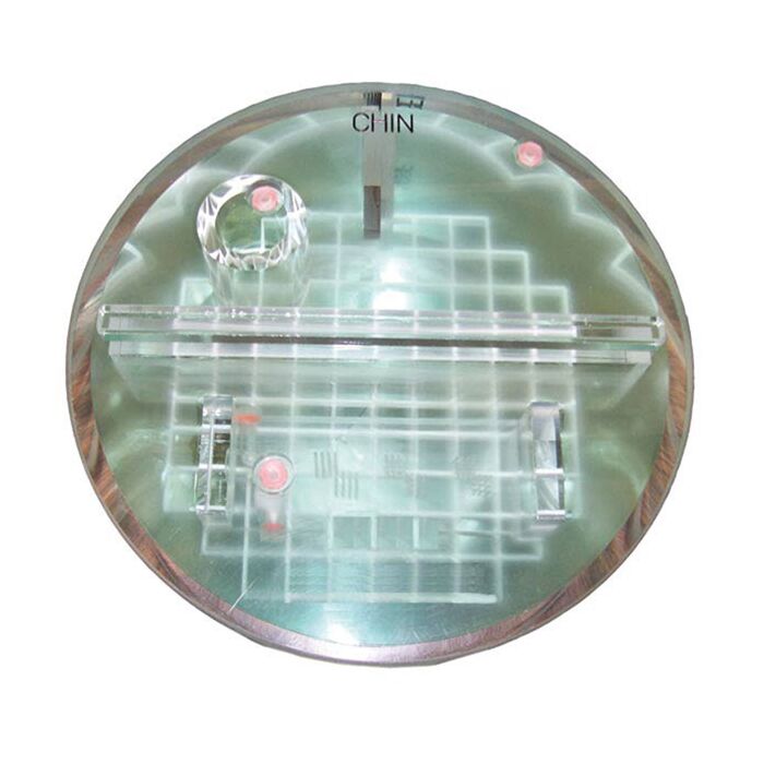 Small MRI Phantom with Level for Extremity MRI Machines