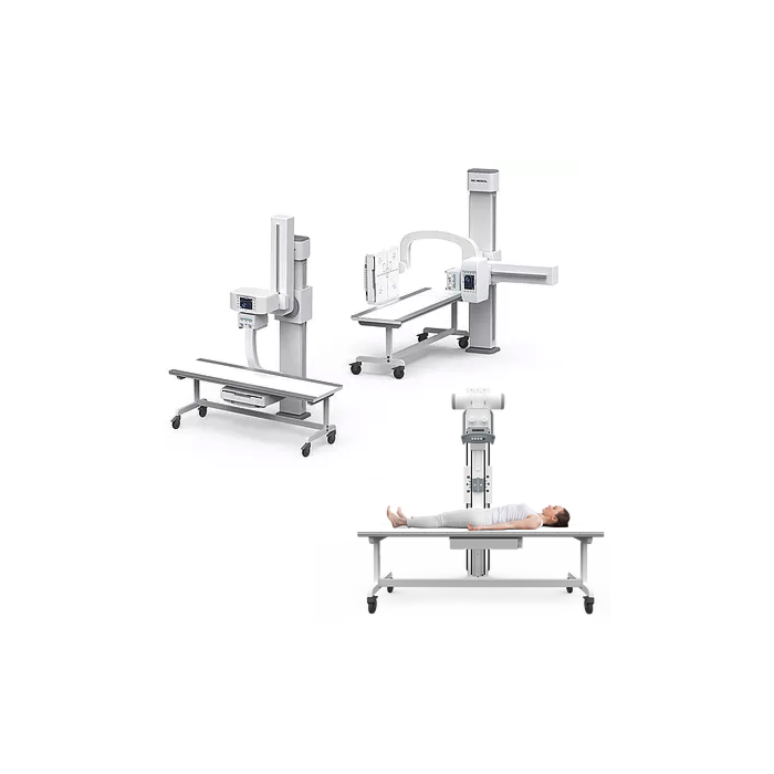 Mobile Trauma Elevating X-Ray Table with Float-Top, 500 lb capacity