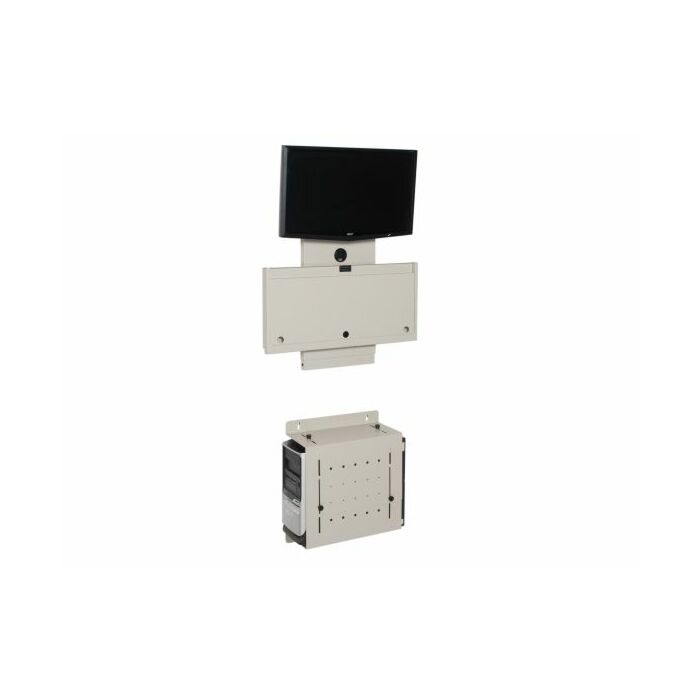 Ultra Flat Wall Mount Computer Station