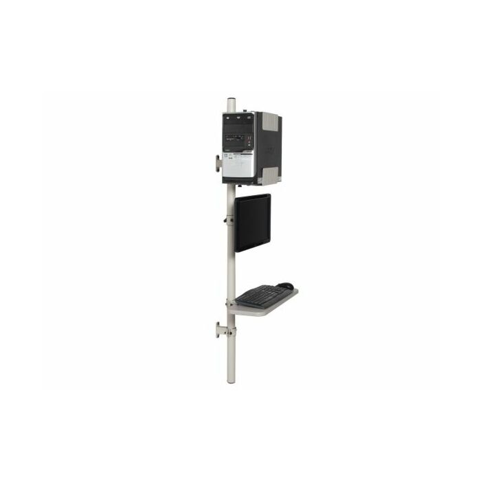 Adjustable Wall Mount Computer Station