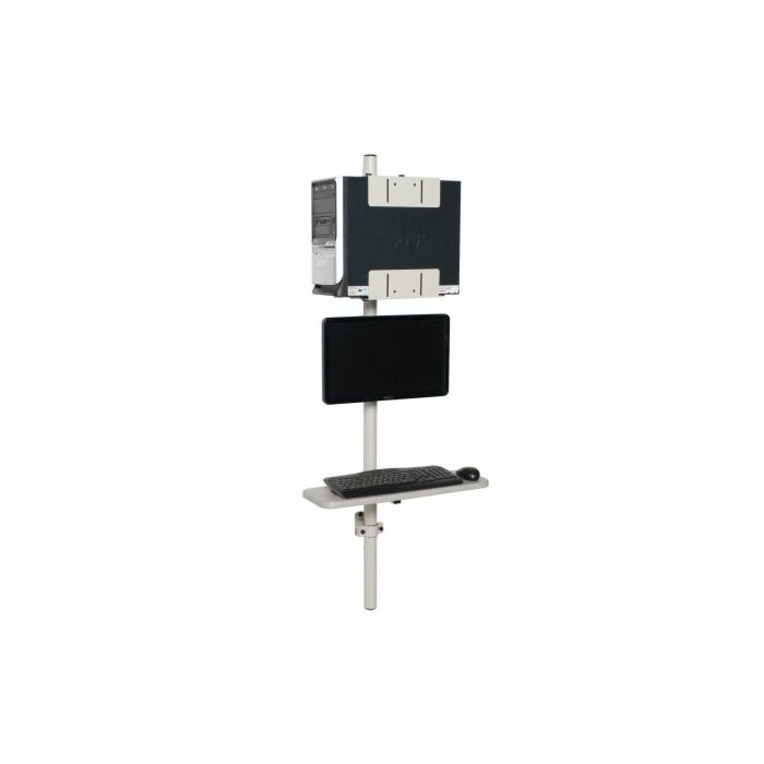 Adjustable Wall Mount Computer Station