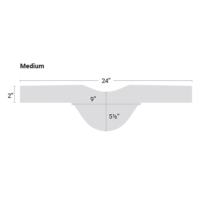 Infab Standard Thyroid Collar without Binding - MODEL NST