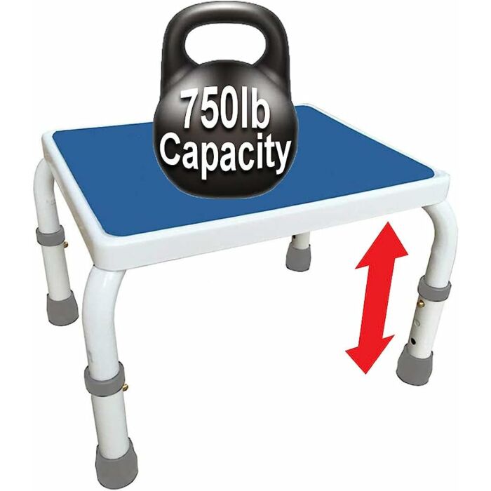 Adjusta-Step Height Adjustable Step Stool