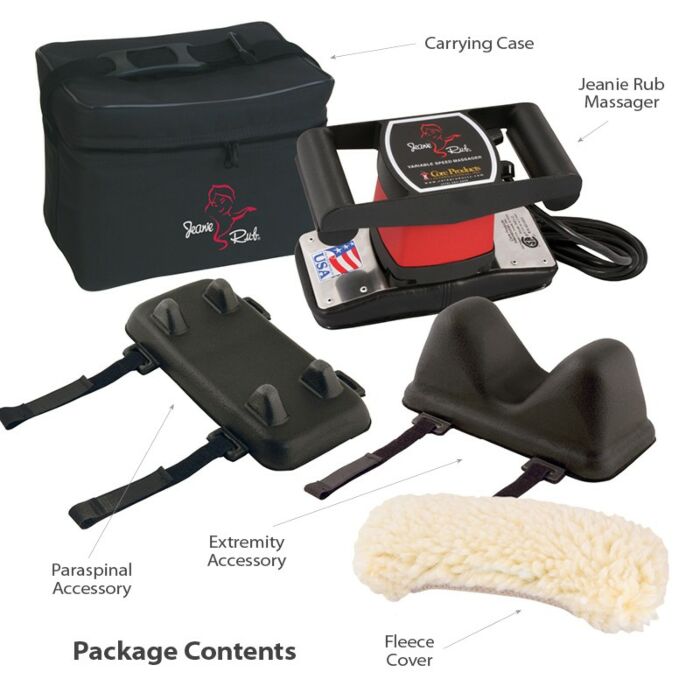 Jeanie Rub Massager Deluxe Package