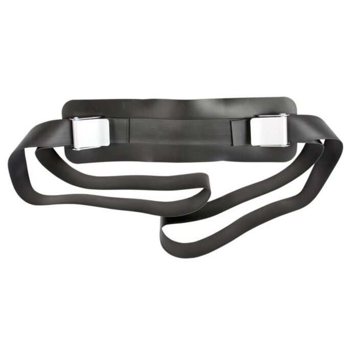 Rubber Patient Restraint Strap with Buckles and Hooks