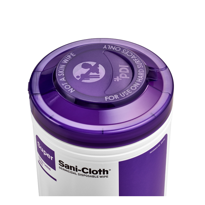 PDI SUPER SANI-CLOTH® GERMICIDAL DISPOSABLE WIPE Large Canister