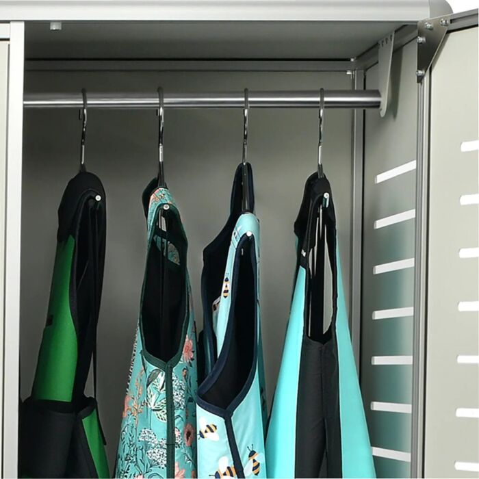 Revolution 10 Hanger Mobile Apron Locker