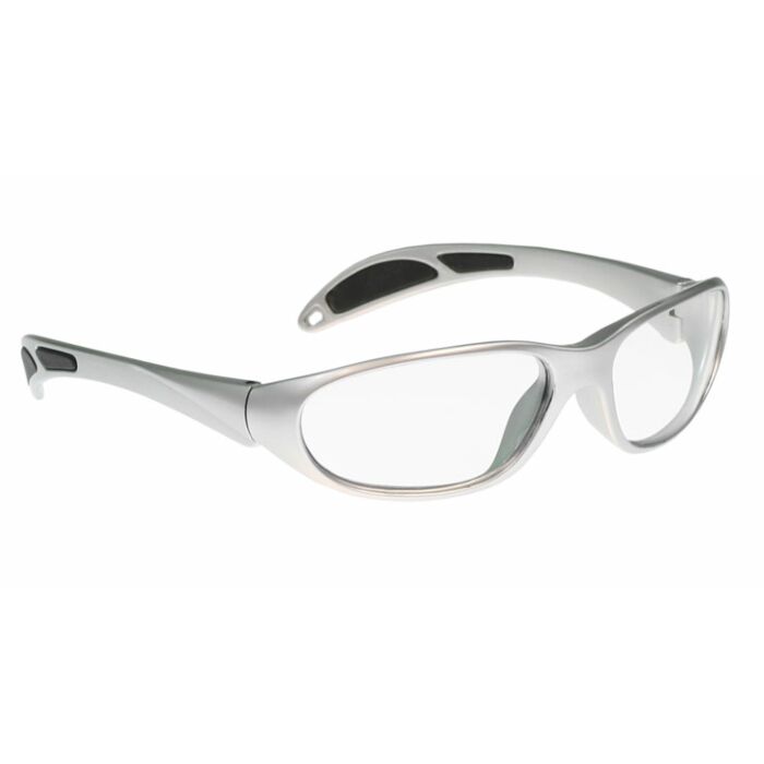 Model 208 Wraparound Lead Glasses - Silver