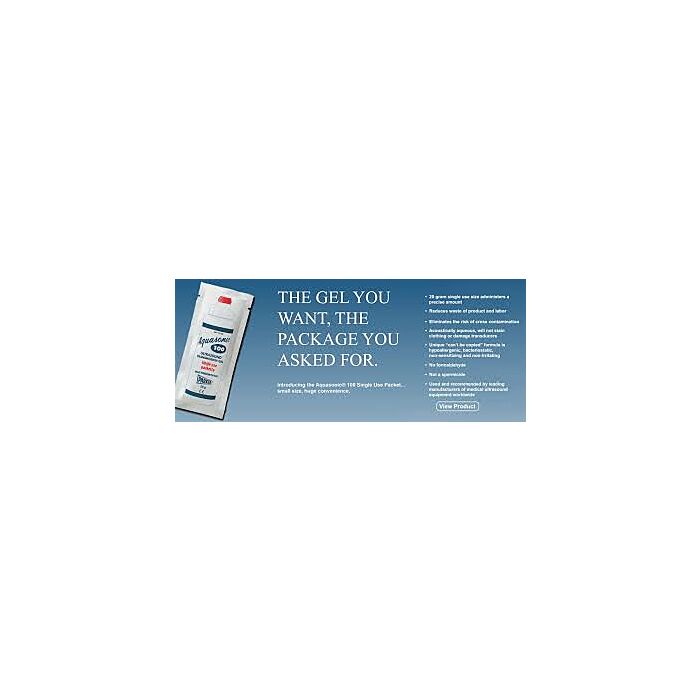 Aquasonic 100 Single Use Packet Ultrasound Gel