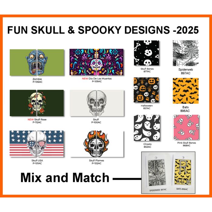 5/8" Position Indicator X-Ray Lead Marker Set - Initials Optional