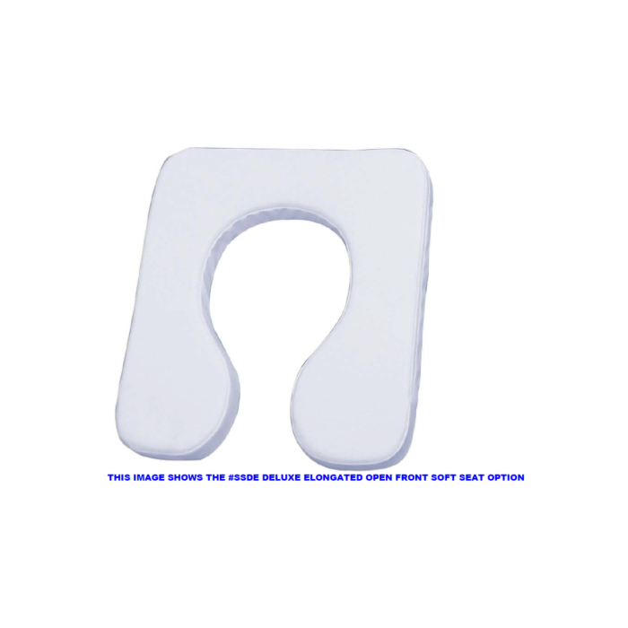 Bariatric Reclining PVC Shower Chair with Soft Seat (30" Width)