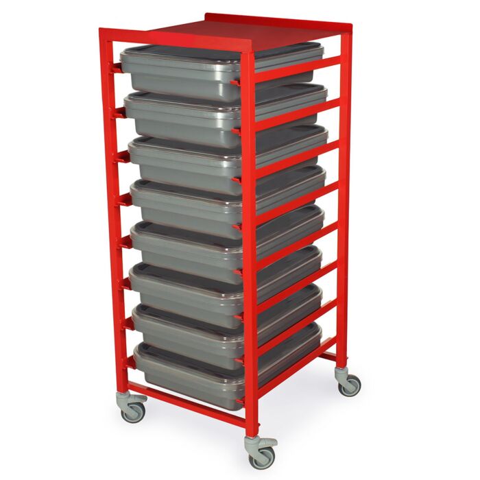 Scope Transit System with Eight Scope Tray Capacity
