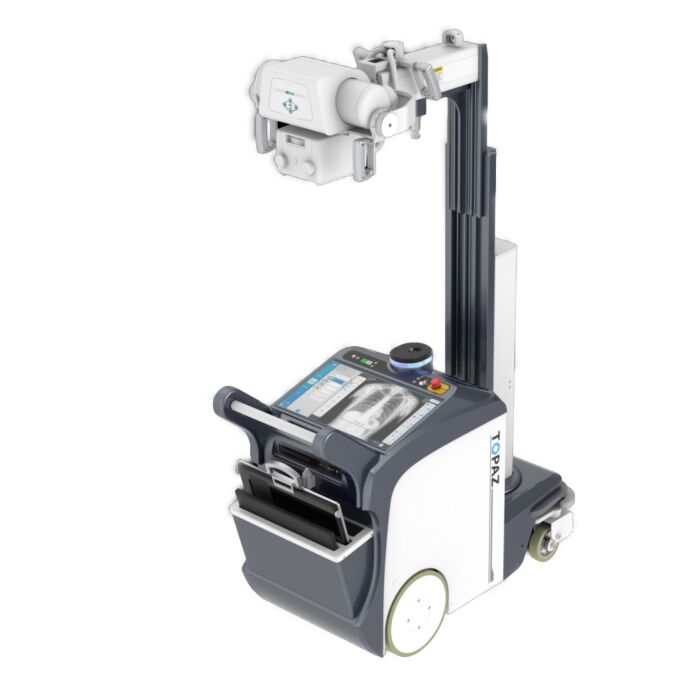 TOPAZ Digital Mobile X-ray System with Collapsible Column
