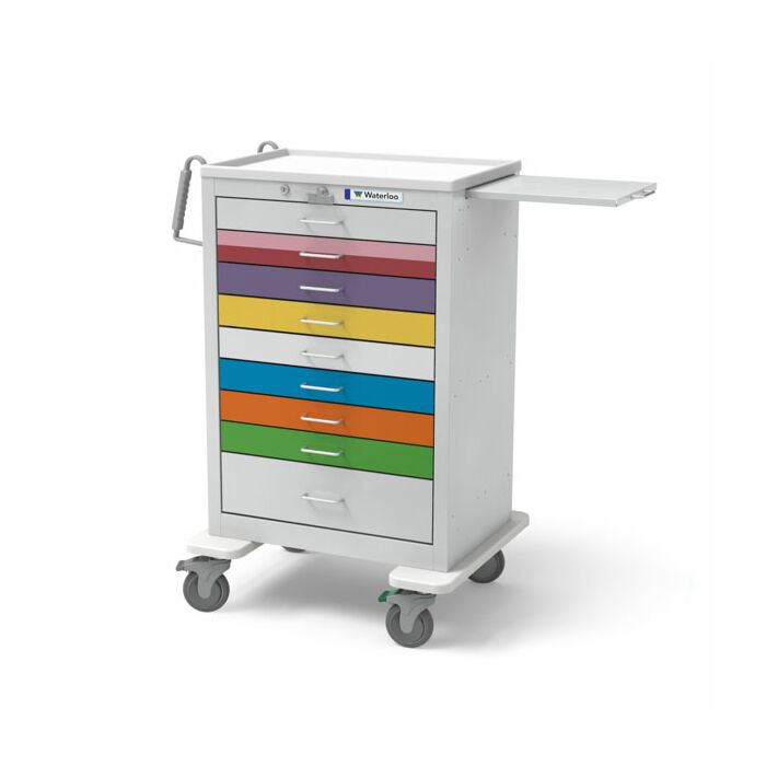 9-Drawer X-Tall Pediatric Cart - Steel