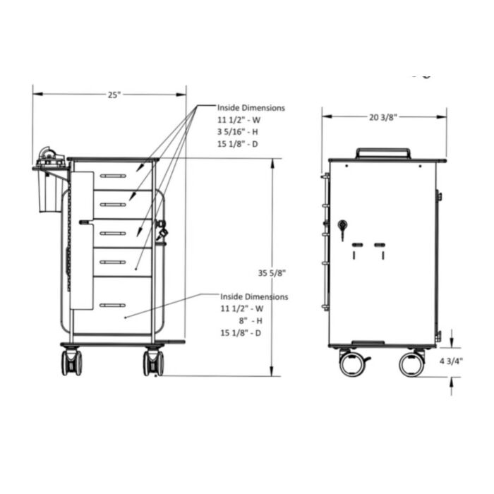 Valor Mini Crash Cart