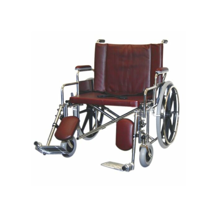 26” Wide Non-Magnetic MRI Bariatric Wheelchair w/ Detachable Elevating Legrests