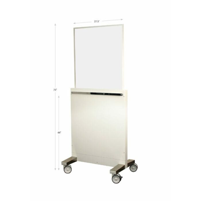 Height Adjustable Radiation Protection Mobile Screen