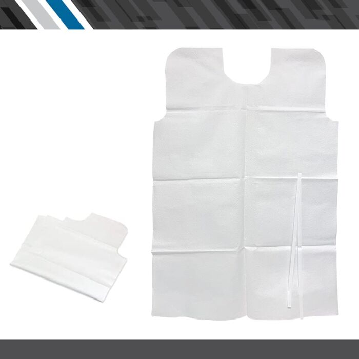 Bodymed Exam Gown, White Tissue