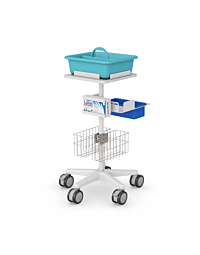 Mobile Phlebotomy Blood Testing and Sample Collection Cart