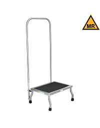 MRI Safe Step Stool with Handrail - (12