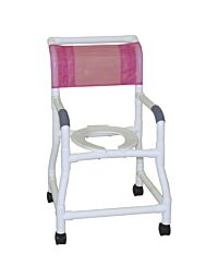 PVC Shower Chair with Flared Base (18