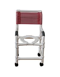 Standard Knockdown PVC Shower Chair (18" Width)