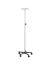 Blickman 4 Hook IV Stand with Tru-Loc (5 Legs)