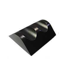 Leg Rest with Knee Cutouts (10x24x18) - Coated