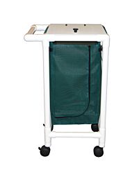 Single Bag PVC Hamper with Zipper Front