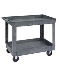 500 lb Capacity Plastic Utility Cart