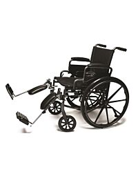 Standard Wheelchair with Elevating Leg and Desk Arm