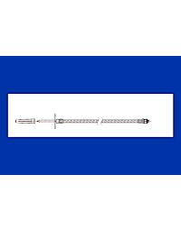 50cm transfer set with long spike, swabable valve