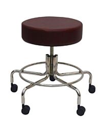 MRI Non-Magnetic Adjustable Stool with Casters (16 - 22 in.)