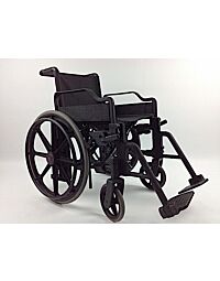 18" MRI Safe Non-Ferrous Folding Wheelchair