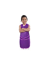 Front Protection Velcro Adjustable Apron for Children-Lead-Free-Medium: 14″ x 26″ (Ages 4-6)
