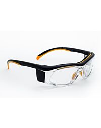Model 206 Economy Lead Glasses - Black/Yellow