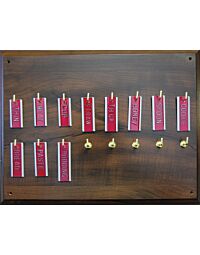 Video Fluoroscopic Swallow Lead Markers and Wall Board Set - Aluminum